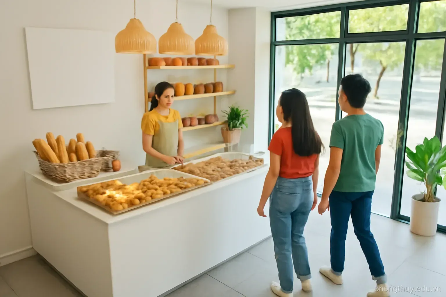 Quầy lễ tân và thu ngân: vị trí, tầm nhìn và cảm giác an toàn